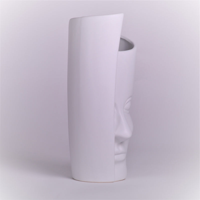 Face Sculpture - Pure White - Poshipo
