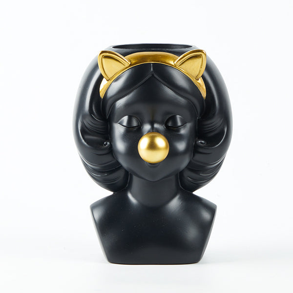 Home Accent - Cat woman - Black - Poshipo