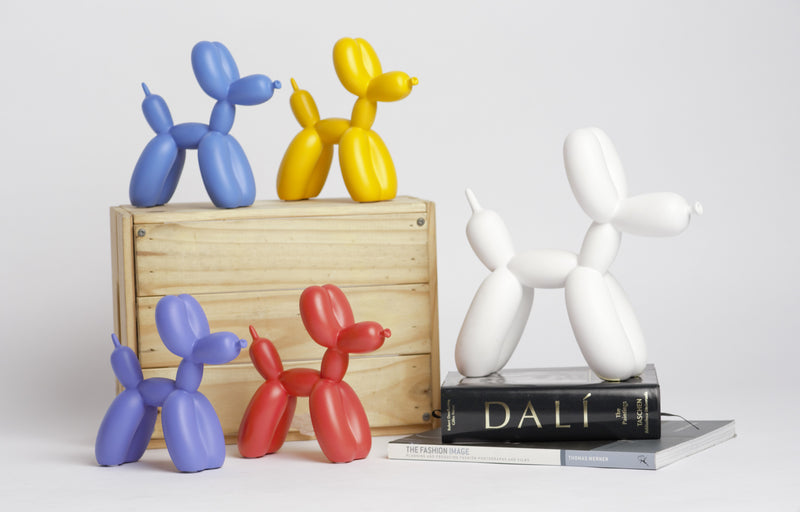 Balloon Dog Sculpture - Blue - Poshipo