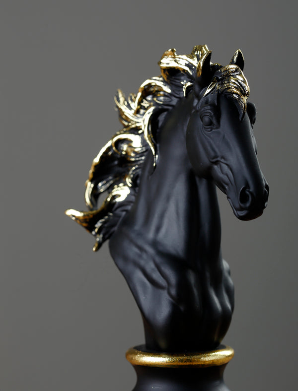 Chess Knight Sculpture - Poshipo