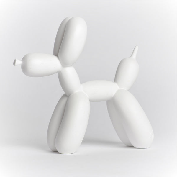 Balloon Dog Sculpture - White Large - Poshipo