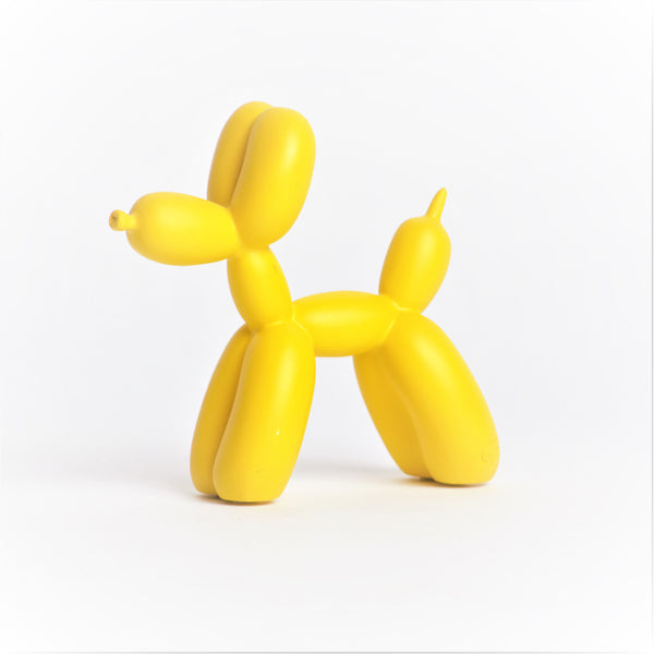 Balloon Dog Sculpture - Yellow - Poshipo