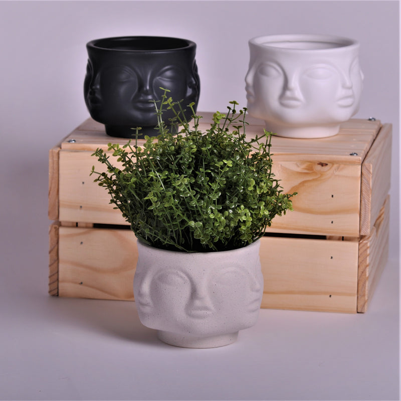 Faces Planter Vase - Poshipo
