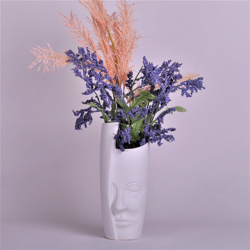 Face Sculpture - Pure White - Poshipo